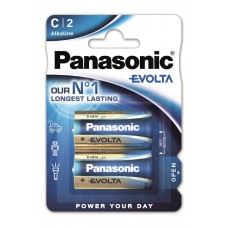 Батарейка Panasonic EVOLTA C BLI 2 ALKALINE