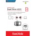 Накопитель SanDisk 128GB USB 3.0 Ultra Dual Drive m3.0 OTG (SDDD3-128G-G46)