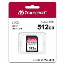 Карта памяти Transcend 512GB SDXC C10 UHS-I R95/W45MB/s