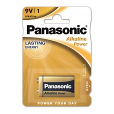 Батарейка Panasonic ALKALINE POWER 6LR61 BLI 1 ALKALINE