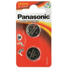 Батарейка Panasonic CR 2016 BLI 2 LITHIUM