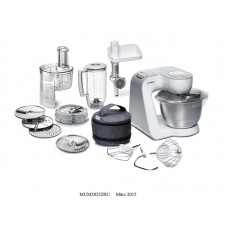 Кухонный комбайн Bosch MUM58252RU - 1000Вт/тестомес/мясорубка/блендер/шинковка/белый
