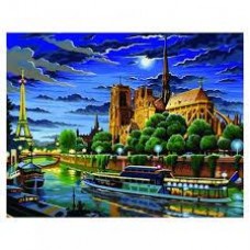 Набор для творчества Sequin Art PAINTING BY NUMBERS SENIOR Paris SA0424