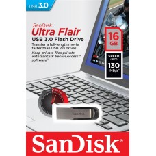 Накопитель SanDisk 16GB USB 3.0 Flair R130MB/s