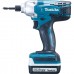 Гайковерт аккумуляторный Makita TD126DWE, 14.4В, 1.5Ач, G-battery, 135Нм, 1.5кг