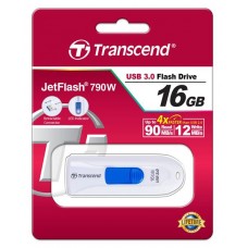 Накопитель USB 3.0 Transcend JetFlash 790 16GB White