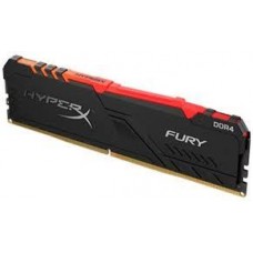 Память для ПК Kingston DDR4 3000 16GB HyperX Fury RGB Black