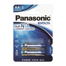 Батарейка Panasonic EVOLTA AA BLI 2 ALKALINE