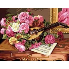 Набор для творчества Sequin Art PAINTING BY NUMBERS SENIOR Romantic Bouquet SA1037