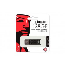 Накопитель Kingston 128GB USB 3.1 DT Elite G2 Metal Black (DTEG2/128GB)