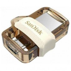 Накопитель SanDisk 64GB USB 3.0 Ultra Dual Drive m3.0 OTG White-Gold (SDDD3-064G-G46GW)