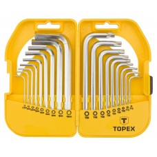 Набор шестигранных ключей TOPEX 35D952