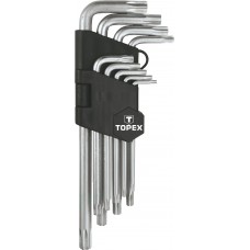 Набор шестигранных ключей TOPEX 35D961