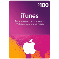 Подарунковий сертифікат iTunes Gift Card 100 USD
