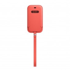 Чохол Apple iPhone 12 mini Leather Sleeve with MagSafe - Pink Citrus (MHMN3)