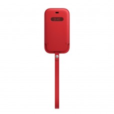Чохол Apple iPhone 12 mini Leather Sleeve with MagSafe - (PRODUCT) RED (MHMR3)
