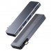 Перехідник Baseus Harmonica 5-in-1, Gray (CAHUB-K0G)