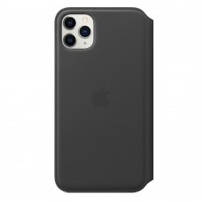 Чохол Apple iPhone 11 Pro Max Leather Folio - Black (MX082)