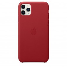 Чохол Apple iPhone 11 Pro Max Leather Case - PRODUCT RED (MX0F2)