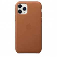 Чохол Apple iPhone 11 Pro Leather Case - Saddle Brown (MWYD2)