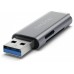 Адаптер Satechi Aluminum Type-C USB 3.0 and Micro / SD Card Reader Space Gray (ST-TCCRAM)