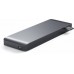 USB-хаб Satechi Type-C USB 3.0 Passthrough Hub Space Gray (ST-TCUPM)