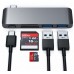 USB-хаб Satechi Type-C USB 3.0 Passthrough Hub Space Gray (ST-TCUPM)