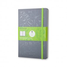 Записник Moleskine Evernote Smart Notebook середній / Лінійка Сірий, QP060A1EVER