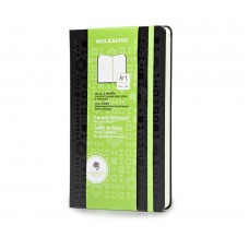 Записник Moleskine Evernote Smart Notebook середній / Для нарисів Точка Чорний (SKLSKETCHEVER)