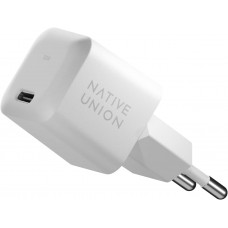 Адаптер живлення Native Union Fast GaN Charger PD 30W USB-C Port White (FAST-PD30-2-WHT-EU)