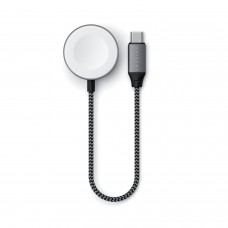 Зарядний пристрій Satechi USB-C Magnetic Charging Cable for Apple Watch Space Gray (ST-TCAW7CM)