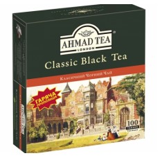 Ahmad Tea Класичний Чорний в пак. з ярликом, 100х2г