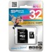 Карта памяти SILICON POWER microSDHC 32 GB card Class 10 + адаптер