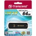 Флеш-драйв TRANSCEND JetFlash 700 64 GB USB 3.0 Черный