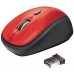 Мышь TRUST Yvi Wireless Mini Mouse red