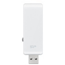 флеш-драйв SILICON POWER xDrive Z30 64GB, USB 3.0/Lightning, Белый