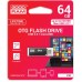 Флеш-драйв GOODRAM OTN3 64 GB, OTG, USB 3.0, BLACK