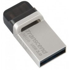 флеш-драйв TRANSCEND JetFlash OTG 880 16GB Metal Silver USB 3.0