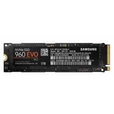 SSD внутренние SAMSUNG 960 EVO 1TB NVMe M.2 TLC (MZ-V6E1T0BW)