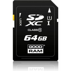 Карта памяти GOODRAM SDXC 64 GB Class 10 UHS-I (R60MB/s)