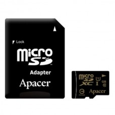 Карта памяти APACER microSDHC 8GB UHS-I U1+adapter