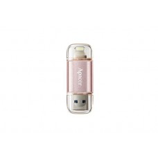 Флеш-драйв APACER AH190 64GB Lightning Dual USB 3.1 Золотистый