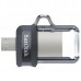 Флеш-драйв SANDISK Ultra Dual 128 Gb, OTG, USB 3.0 Black