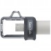 Флеш-драйв SANDISK Ultra Dual 128 Gb, OTG, USB 3.0 Black