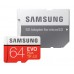 карта памяти SAMSUNG microSDXC 64 GB EVO PLUS UHS-I U3 (R100, W60MB/s)