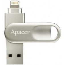 флеш-драйв APACER AH790 32GB Lightning Dual USB 3.1 Серебристый