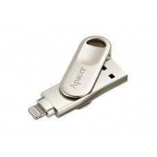 флеш-драйв APACER AH790 64GB Lightning Dual USB 3.1 Серебристый