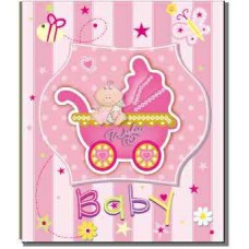 Альбом EVG 30sheet S29x32 Baby car pink