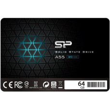 SSD внутренние SILICON POWER A55 64Gb SATAIII (SP064GBSS3A55S25)