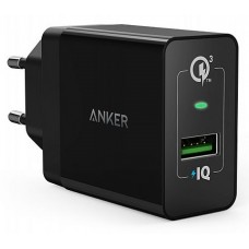 Мережевий зарядний пристрій Anker PowerPort+ 1 with QC 3.0 & PowerIQ (A2013L11)